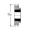 Taper Lock sprocket | Duplex